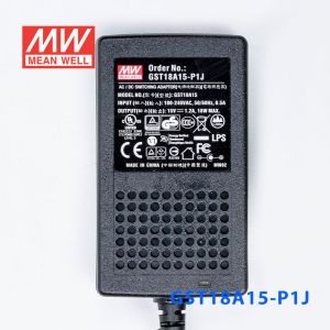 GST18A15-P1J  18W 15V1.2A高效能低空载损耗绿色节能桌上型适配器