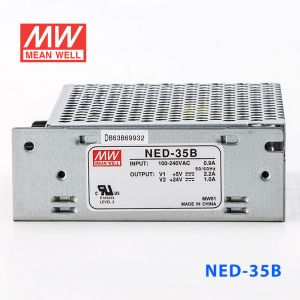 NED-35B  35W  5V 4A +24V 1.3A  双路输出明纬开关电源(NE系列)