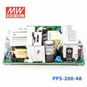 PPS-200-48  200W  48V 4.167A  单路输出带PFC功能无外壳PCB板明纬开关电源