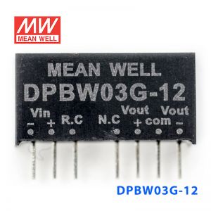 DPBW03G-12 3W 18~75V 转 ±12V 0.25A 稳压双路输出DC-DC模块电源