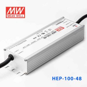 HEP-100-48 100W 48V 2A无风扇全密封IP68防护高效率明纬电源