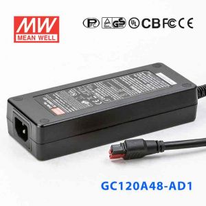 GC120A48-AD1 120W 54.4V, 2.21A带充电功能的绿色节能适配器 