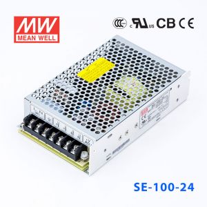 SE-100-24 100W 24V4.5A单组输出通用型内置有外壳CCC认证明纬开关电源(SE系列-内置有外壳)