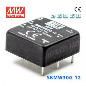 SKMW30G-12 30W 18~75V 转 12V 2.5A 非稳压单路输出DC-DC模块电源