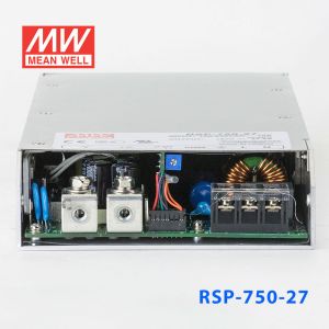 RSP-750-27 750W 27V27.8A 单路可调电压输出带功率因素校正1U薄型明纬开关电源