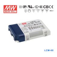 LCM-60 60W电压/PWM调光多档输出恒流电源