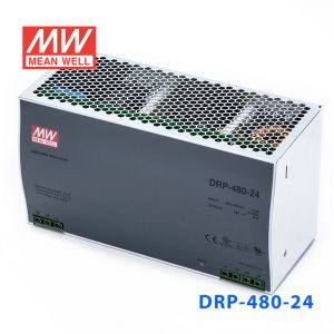 DRP-480-24 480W 24V20A 单路输出DIN导轨安装带PFC功能明纬开关电源