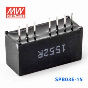 SPB03E-15  3W  4.5~9V  输入 15V  稳压单路输出明纬DC-DC转换模块电源