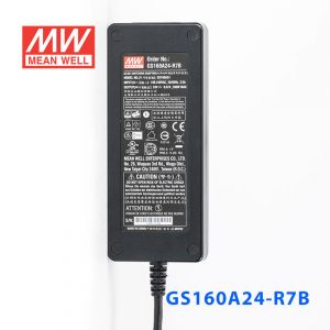 GS160A24-R7B 160W 24V6.67A 输出绿色能源明纬电源适配器(三线插口)