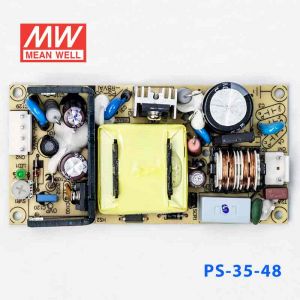 PS-35-48  35W  48V 0.75A  单路输出无外壳PCB板明纬开关电源