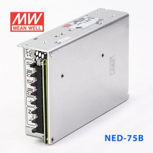 NED-75B  75W 5V 6A +24V 3A  双路输出明纬开关电源(NE系列)