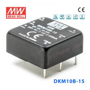 DKM10B-15 10W 18~36V 转 ±15V 333mA 非稳压双路输出DC-DC模块电源