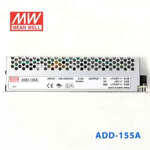 ADD-155A 155W 13.8V10.5A ＋5V3A 双路输出带浮充电明纬不间断安防电源