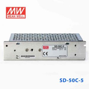 SD-50C-5  50W  36~72V  输入 5V 10A  输出有外壳明纬DC-DC转换电源