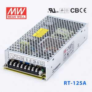 RT-125A台湾明纬12V正负5V三路开关电源125W 5V12A+12V5.5A-5V1A