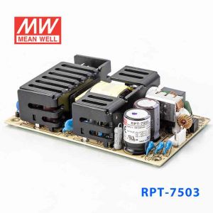 RPT-7503  75W +3.3V 7A +5V 8A +12V 1.5A  三路输出绿色明纬医用无外壳电源