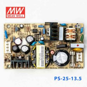 PS-25-13.5  25W  13.5V 1.9A  单路输出无外壳PCB板明纬开关电源