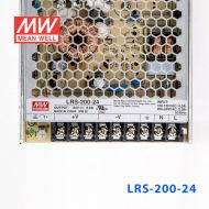 LRS-200-24 210W 24V8.8A 输出（输入电压开关选择型)明纬超薄高性能开关电源