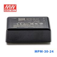 MPM-30-24台湾明纬31.2W 80~264V输入 24V1.3A输出医疗基板型电源