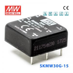 SKMW30G-15 30W 18~75V 转 15V 2A 非稳压单路输出DC-DC模块电源