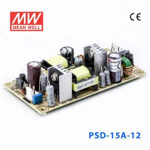 PSD-15A-12  15W  9.2~18V  输入  12V 1.25A  单路输出PCB板明纬DC-DC变换电源