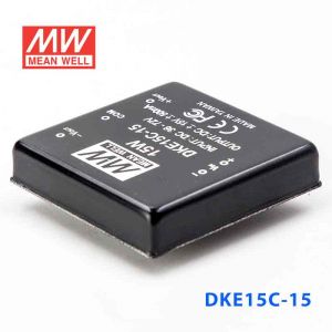 DKE15C-15  15W  36~72V  输入  ±15V  双路输出明纬DC-DC转换模块电源