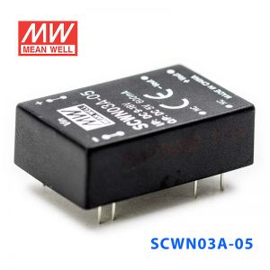 SCWN03A-05 3W  9～18V 转 5V 0.6A 非稳压单路输出DC-DC模块电源