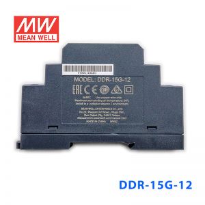 DDR-15G-12台湾明纬15W 9~36V输入 12V1.25A输出导轨型DC-DC电源