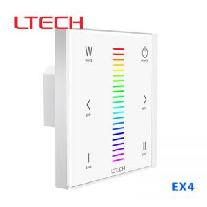 EX4   RGBW触摸欧式面板（控制方式：同步控制）