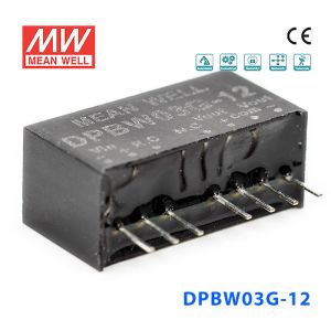 DPBW03G-12 3W 18~75V 转 ±12V 0.25A 稳压双路输出DC-DC模块电源