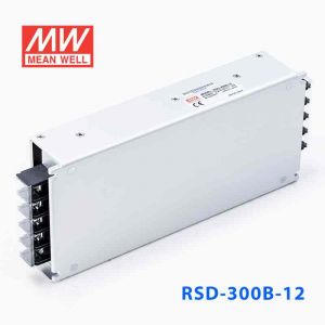 RSD-300B-12  300W 14.4-33.6V 输入12V 22.5A  铁路用外壳型单路输出DC-DC转换明纬开关电源