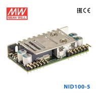NID100-5台湾明纬5V 11A 55W左右DC-DC非绝缘型稳压变换器