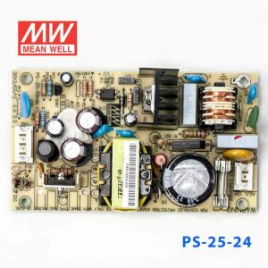 PS-25-24  25W  24V 1A  单路输出无外壳PCB板明纬开关电源