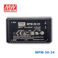 MPM-30-24台湾明纬31.2W 80~264V输入 24V1.3A输出医疗基板型电源