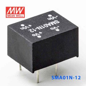 SMA01N-12  1W  24V-12V  非稳压单路输出明纬DC-DC转换模块电源