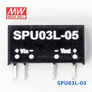 SPU03L-05  3W  5V-5V 非稳压单路输出明纬DC-DC模块电源