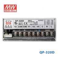 QP-320D  320W  +5V 20A +12V 10A +24V 5A -12V 2A  四路输出PFC电源