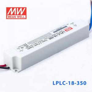 LPLC-18-350   18W   110V输入350mA恒流输出明纬牌IP67防水塑壳LED电源 