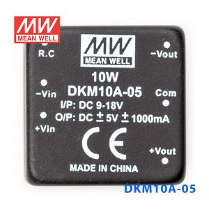 DKM10A-05 10W  9~18V 转 ±5V 1A 非稳压双路输出DC-DC模块电源