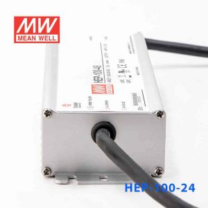 HEP-100-24 100W 24V 4A无风扇全密封IP68防护高效率明纬电源