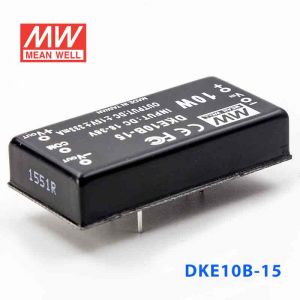 DKE10B-15  10W  18~36V  输入  ±15V  双路输出明纬DC-DC转换模块电源