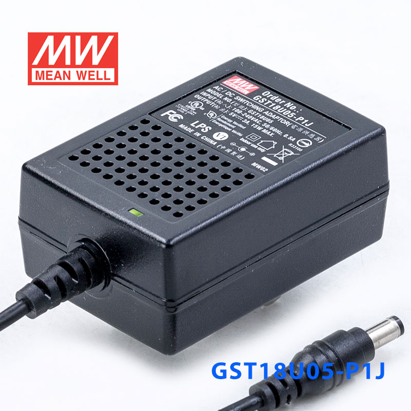 GST18U05-P1J 15W 5V3A高效能低空载损耗绿色节能美规适配器