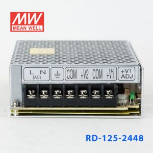 RD-125-2448 台湾明纬24V48V开关电源125W直流稳压24V2A+48V2A