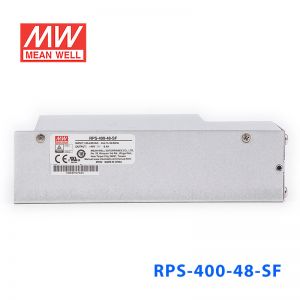 RPS-400-48-SF 400W 48V 8.4A 单路输出PFC微漏电流低空载损耗侧置风扇机壳型医用明纬开关电源