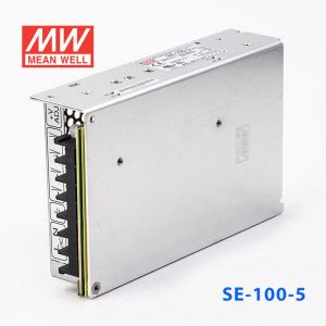 SE-100-5 100W 5V20A单组输出通用型内置有外壳CCC认证明纬开关电源(SE系列-内置有外壳)