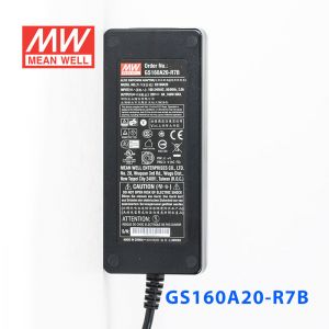 GS160A20-R7B 160W 20V8A 输出绿色能源明纬电源适配器(三线插口)