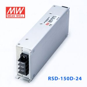 RSD-150D-24  150W  57.6~154V 输入 24V 6.3A  输出铁道专用明纬DC-DC转换电源 