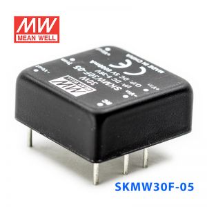 SKMW30F-05 30W 9~36V 转 5V 6A 非稳压单路输出明纬DC-DC模块电源