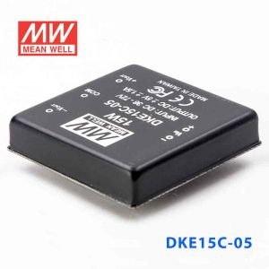 DKE15C-05  15W  36~72V  输入  ±5V  双路输出明纬DC-DC转换模块电源