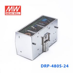 DRP-480S-24 480W 24V20A 单路输出DIN导轨安装带PFC功能明纬开关电源